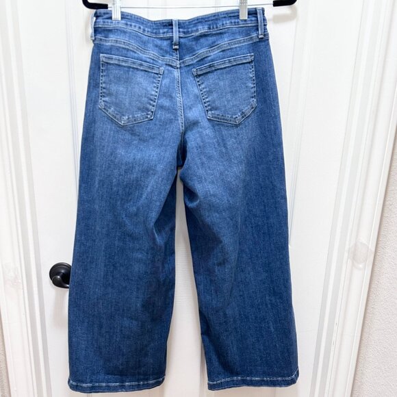 NYDJ Women's Teresa Wide Leg Jean Size 2 Blue Lift X Tuck Technology Very Soft - Picture 13 of 14